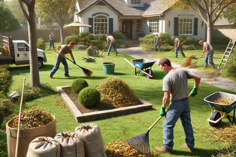 Yard Cleanup Landscaping Company Toronto